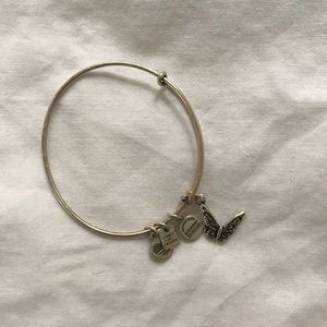 Alex and Ani butterfly bracelet